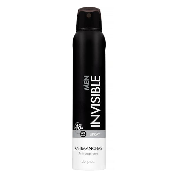 Desodorante hombre invisible Deliplus Spray 0.2 100 ml en Mercadona