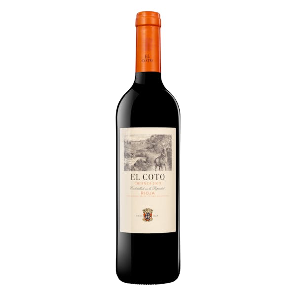 Vino tinto D.O Rioja El Coto crianza Botella 750 ml en Mercadona