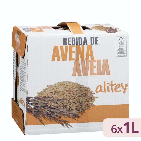 Bebida de avena Alitey 6 bricks X 1 L en Mercadona