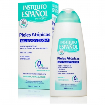 Gel de baño para el cuidado de pieles atópicas, secas y sensibles Instituto Español 500 ml. en Carrefour