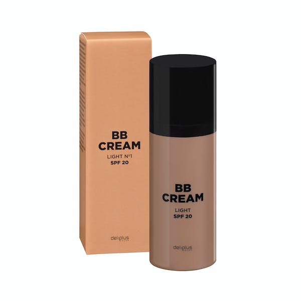 Hidratante facial BB cream Deliplus 01 claro FPS 20 Bote 0.05 100 ml en Mercadona