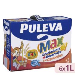 Bebida láctea crecimiento y desarrollo Puleva Max 6 bricks X 1 L