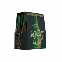 Cerveza Alhambra Reserva 1925 pack de 6 botellas de 33 cl.