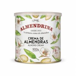 Crema de almendras Almendrina sin gluten y sin lactosa 900 g.