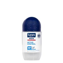 Desodorante roll-on active control Sanex men  0.05 100 ml
