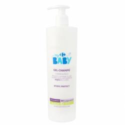 Gel - Champú para bebé atopic protect aceite de aguacate Carrefour My Baby 500 ml.