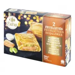 Hojaldre de salmón Carrefour Extra 300 g.