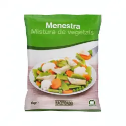 Menestra de verduras Hacendado ultracongelada Paquete 1 kg