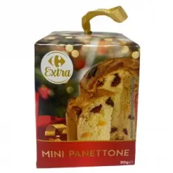 Mini Panettone clásico Carrefour Extra 90 g