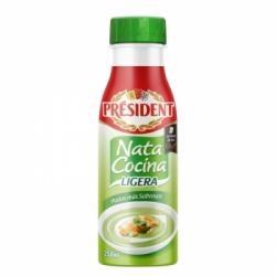 Nata para cocinar ligera Président 250 ml.