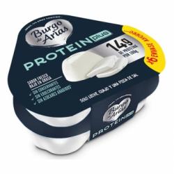 Queso fresco Protein Plus Burgo de Arias pack de 6 unidades de 70 g.