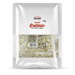 Queso rallado para gratinar Bredam 1 kg