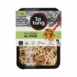 Tallarines al wok Ta-Tung 250 g.