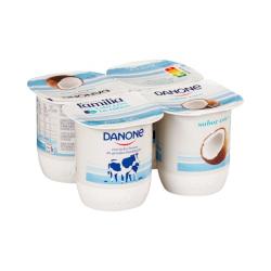 Yogur sabor coco Danone 4 ud. X 0.12 kg