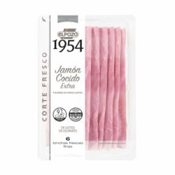 Jamón cocido extra en lonchas sin colorantes Edición 1954 ElPozo sin lactosa 120 g.