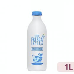 Leche entera fresca Hacendado Botella 1 L