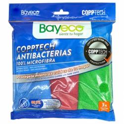 Set de 3 Bayetas Microfibra Multiusos BAYECO