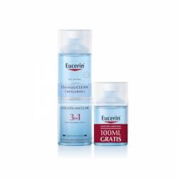 Agua micelar Dermatoclean Eucerin 400 ml.