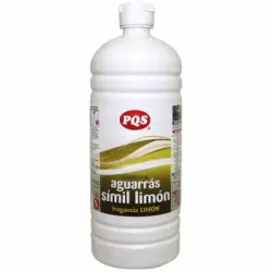 Aguarras sustituto limón Pqs botella 1L