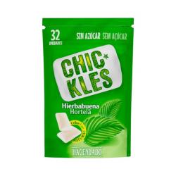 Chicle hierbabuena gragea Hacendado Paquete 0.045 100 g