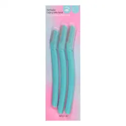Cuchillas para perfilar cejas y vello facial Deliplus