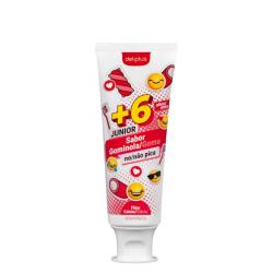 Dentífrico infantil +6 años Deliplus sabor gominola con flúor Tubo 0.075 100 ml