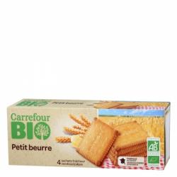 Galletas de mantequilla ecológicas Carrefour Bio 167 g.