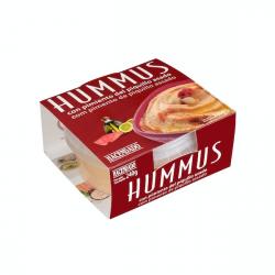 Hummus de garbanzos Hacendado con pimiento del piquillo asado Tarrina 0.24 kg