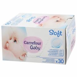 Pack 30 Discos de Lactancia Carrefour Baby