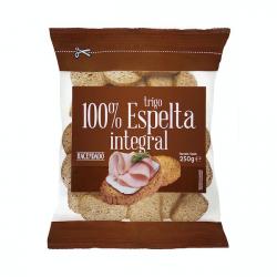 Pan tostado 100% espelta integral Hacendado Paquete 0.25 kg