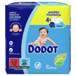 Toallitas para bebé Dodot Azul Recambio 4x64 unidades