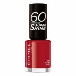 Esmalte de uñas 60 Seconds Super Shine no 320 Rapid Ruby Rimmel London 1 ud.