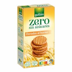 Galletas doradas al horno sin azúcares Zero Gullón 330 g.