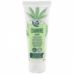 Mascarilla facial hidratante cáñamo Carrefour Soft 75 ml.