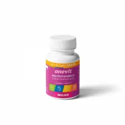 Multivitamínico y multiminerales mujer en cápsulas Onevit sin gluten y sin lactosa 45 ud.