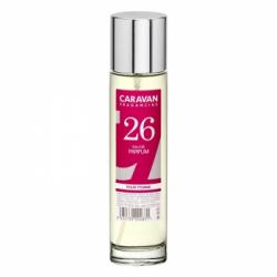 Agua de colonia no 26 Floriental amaderada para mujer Caravan 150 ml.