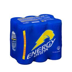 Bebida energética Energy Drink 6 latas X 250 ml