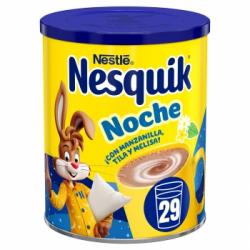 Cacao soluble instantáneo Noche Nestlé Nesquik sin gluten 400 g.