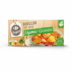 Caldo de verduras Original Carrefour 10 pastillas