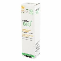 Contorno de ojos hidratante antibolsas & antiojeras ecológico Nectar Of Bio 15 ml.