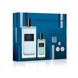 Estuche Aguas Masculinas Victorio & Lucchino: Agua de colonia Nº2 Frescor Extremo 1 ud y Perfume de colonia Nº13 Naturaleza Salvaje 1 ud.