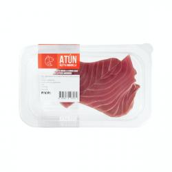 Rodajas de atún Hacendado congelado Bandeja 0.25 kg