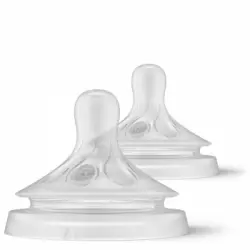 Tetinas líquidos espesos 6m+ flujo 6 Natural Response Philips Avent 2 ud.