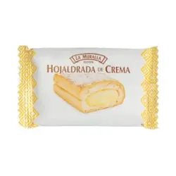 Hojaldrada de crema La Muralla