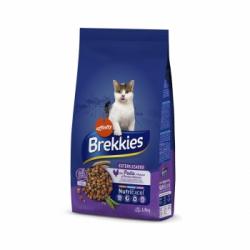 Pienso de pollo para gato esterilizado Brekkies Excel 1,5 kg