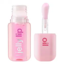 Aceite labial Jelly Lip Oil Deliplus 01 rosa