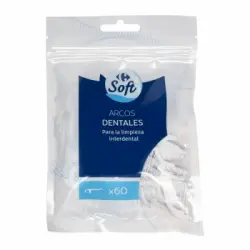 Arcos dentales limpieza interdental Carrefour Soft 60 ud.