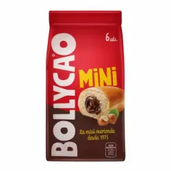 Bollito relleno de cacao mini Bollycao sin aceite de plama 6 ud.