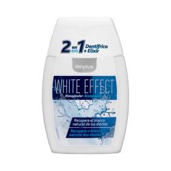 Dentífrico gel White Effect Deliplus 2 en 1 Bote 0.1 100 ml