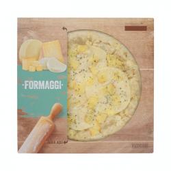 Pizza Formaggi Hacendado 4 quesos Caja 0.4 kg